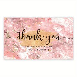 50 Thank You Cards